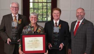 Alumni from CALS hold awards as they are honored